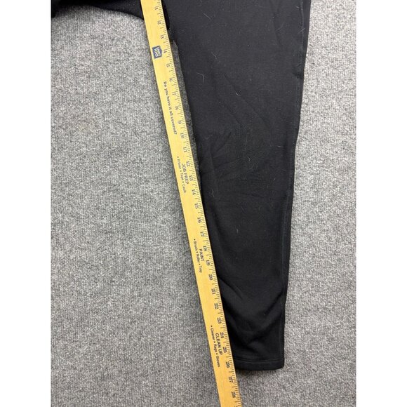 Athleta Pants Women's L Black Pull On Drawstring Tapered Fleece Sweatpant - Picture 5 of 11